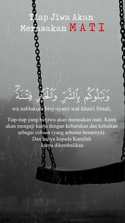 Every living soul will taste death