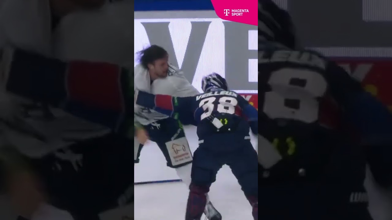 Heftiger FIGHT in der DEL! 🥊🤕