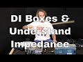 Understand di boxes impedance and transformers part 1