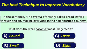 The best Technique to Improve Vocabulary | Context clues Introduction to reading Skills