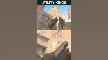 CS2 Dust2 mid doors flash from lower tunnels