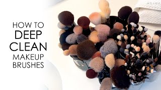 How to Deep Clean Makeup Brushes