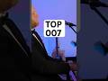 My TOP 7 James Bond Theme Songs Played on Piano