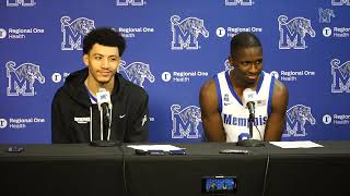 Men's Basketball: Jahvon Quinerly and David Jones Press Conference -February 3, 2024