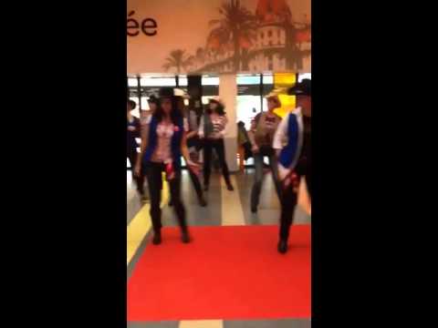 Country caissières carrefour Nice Lingostiere samedi 17 octobre 2015