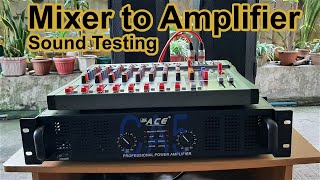 Mixer to Amplifier - Basic power AMP setup