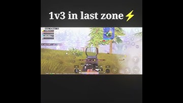 1v3 in last zone 🥵 Watch Till The End #shorts