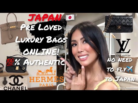 Japan Pre Loved Designer Bags ONLINE! | Authentic Second Hand Luxury Bags | KateSoRandom - YouTube