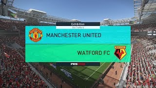 Manchester United vs Watford - Premier League Final Day - PES 2018 Gameplay