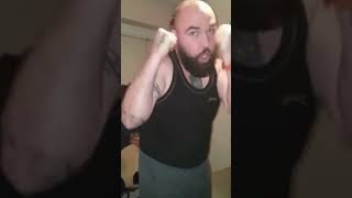 Arthur Mcginley Calls Out Riley #boxer #gypsy