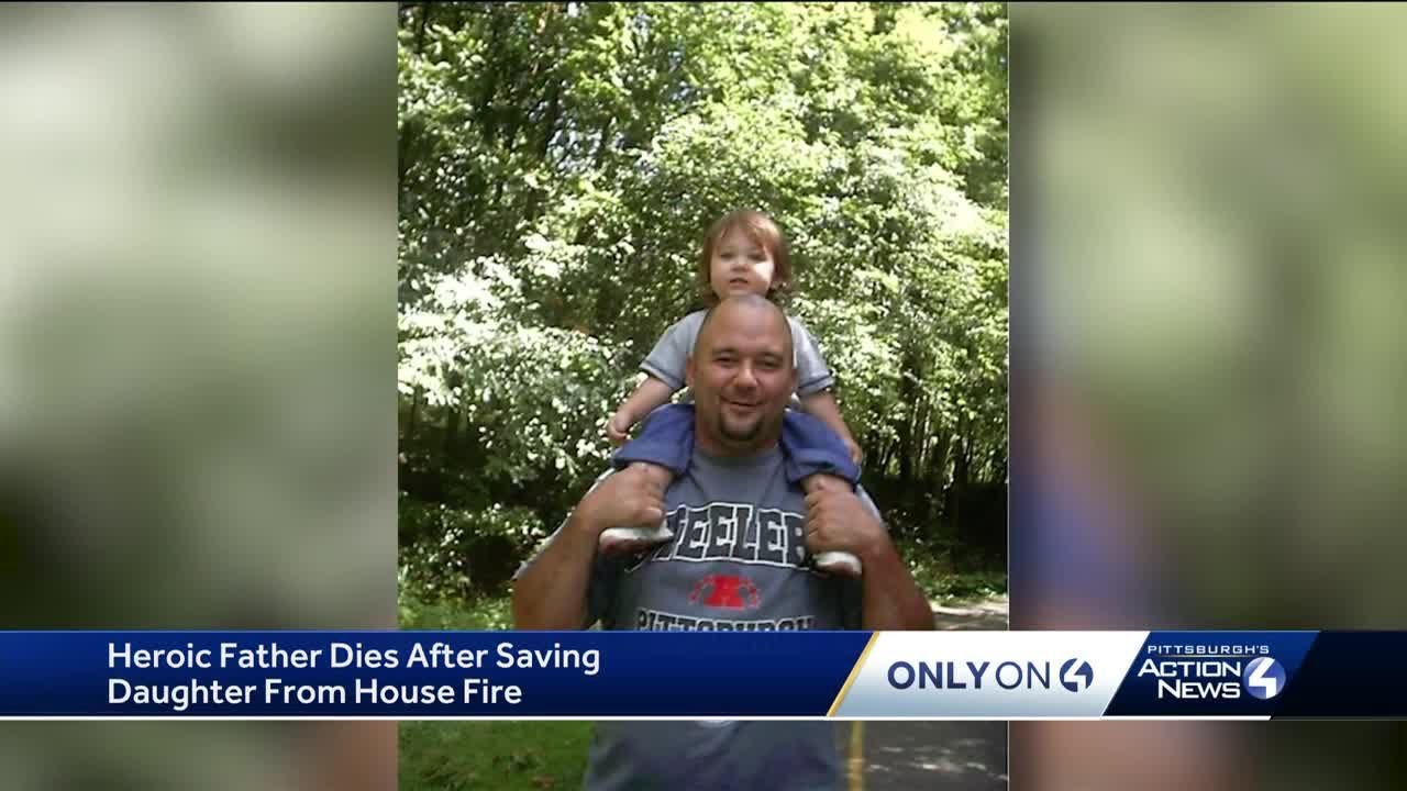 Heroic Ohioville father dies after saving daughter from house fire ...