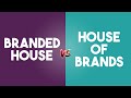 Stratégie de marque marketing : Architecture de marque (Branded House vs House of Brands)