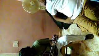 Mridangam On Acoustic Guitar Fun Jamming Session UncleStephenSridhar Ayyapa Bangalore