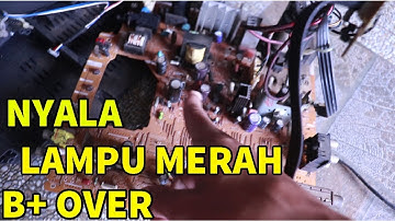 TV SHARP QBEAT TIDAK BISA START TEGANGAN 180V BERMASALAH