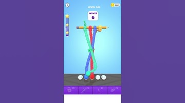 Tangle master 3D / New iOS game play #361 #shorts