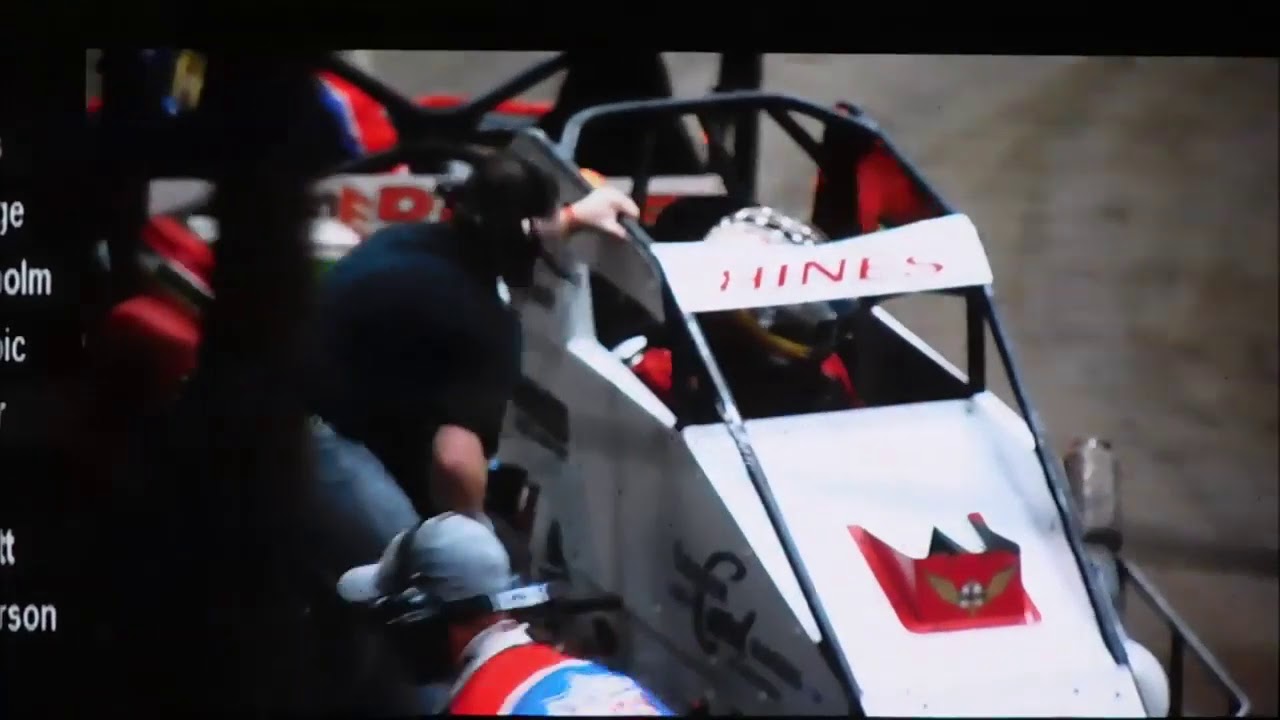 Karysn Elledge Wins Chili Bowl Heat Race YouTube