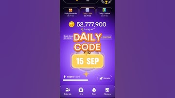15 Sept Gemz daily code today | Gemz code today | Gemz daily cipher today Sept 15