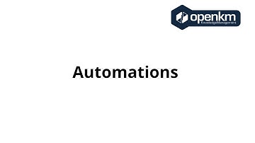 OpenKM - Automations - New User Interface