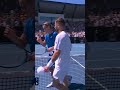 Underarm serve on MATCH POINT! 😳