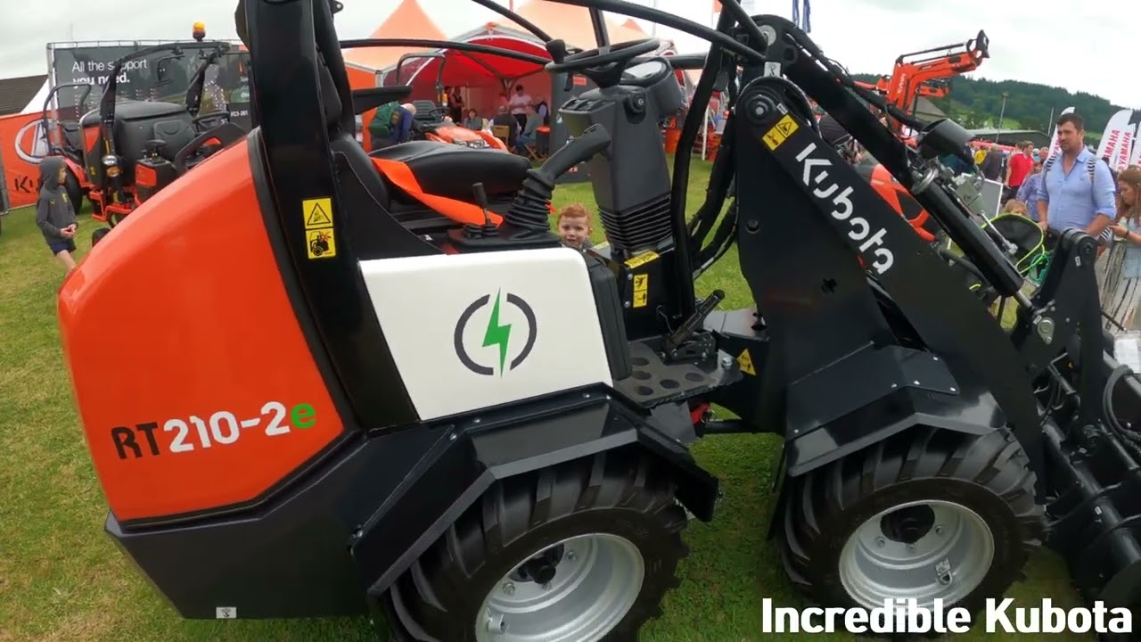 2024 Kubota RT210 2e Electric Wheel Loader (6.5 / 12 KW) The Royal Welsh Show 2024