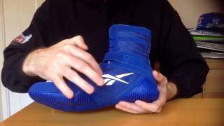 Amir Khan / Floyd Mayweather Reebok boxing boots review - YouTube