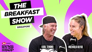 The Great Breakfast Debate ft Michaela Blyde |  The Breakfast Show | HSBC SVNS 2023-24 by World Rugby 4,996 views 2 weeks ago 6 minutes, 56 seconds