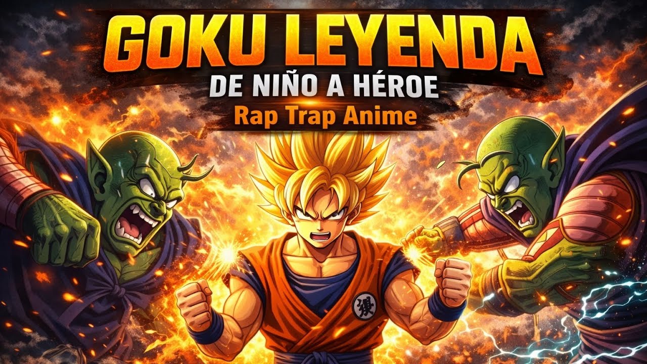 GOKU LEYENDA 🔥 De Niño a Héroe | Rap Trap Anime