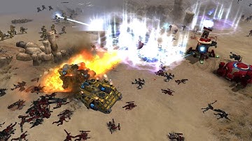 Unification Mod 2021: Imperial Fists vs Black Legion vs Tau Empire vs Dark Eldar - DOW: Soulstorm