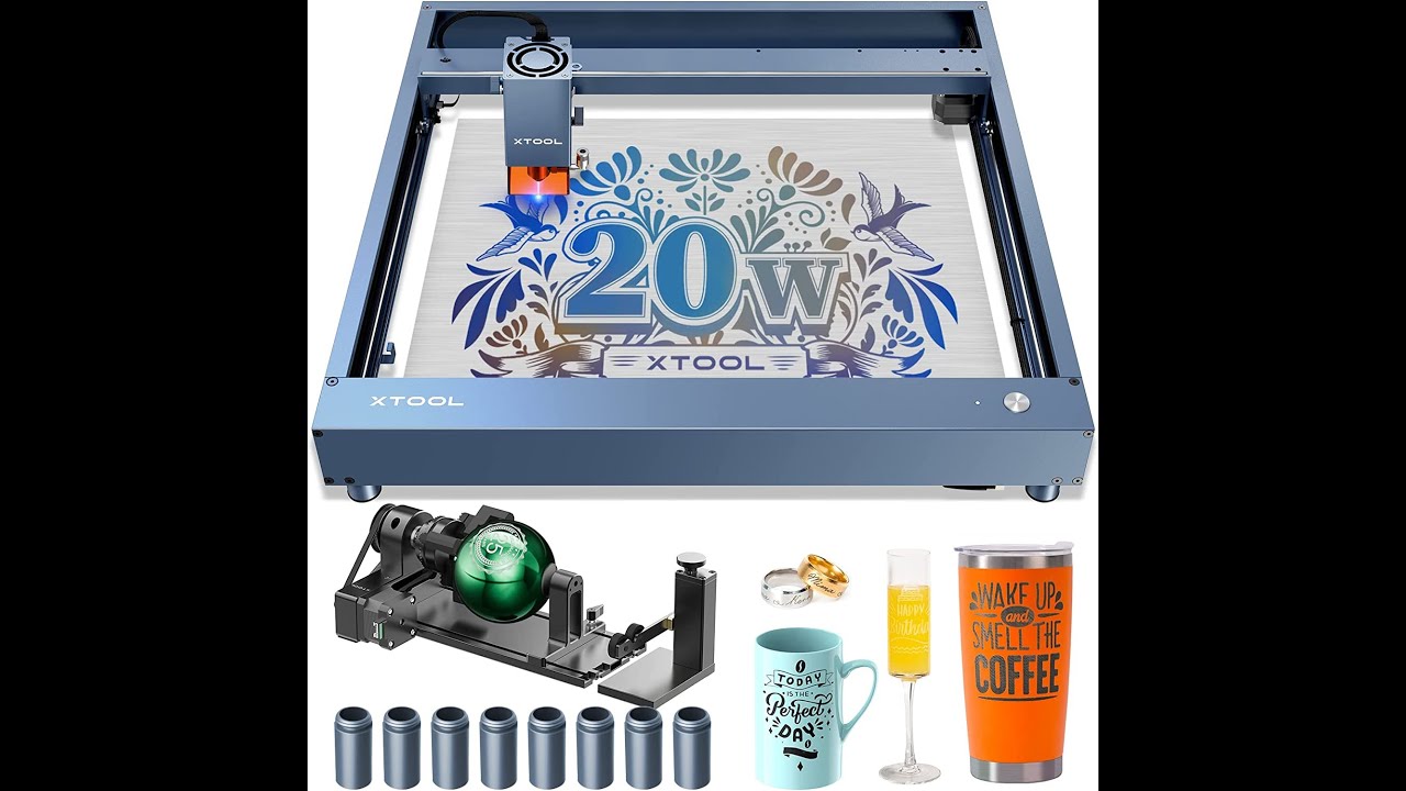 Xtool D1 Pro: Engraving Demonstration and Review