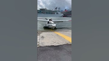 ICON A5 Up the Boat Ramp - Miami SeaPlane Base