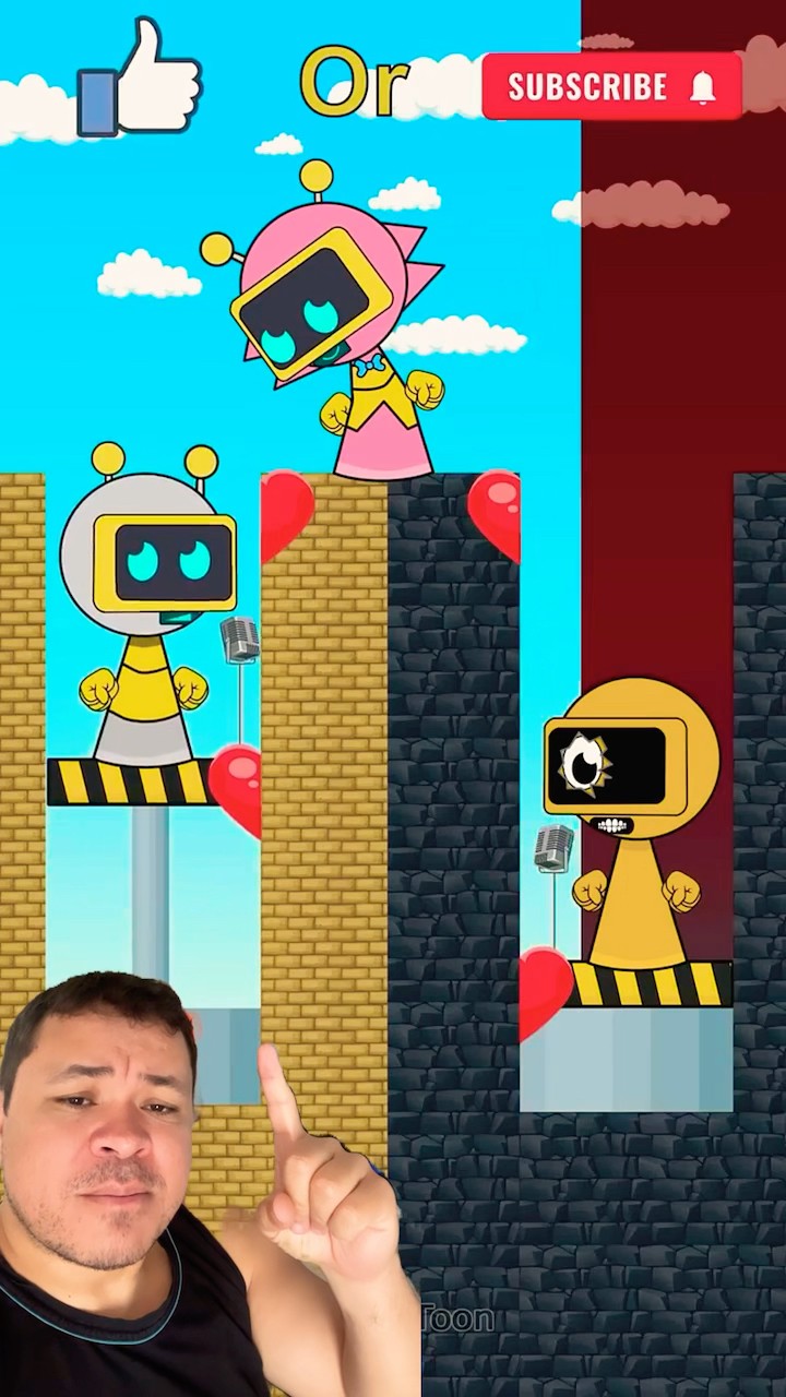 QUEM A PINKI BOT DEVE ESCOLHER? #mayumigames #sprunki #shortsvideo #youtubeshorts