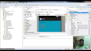 android tutorials - propreties and strings.xml  (Episode 3)