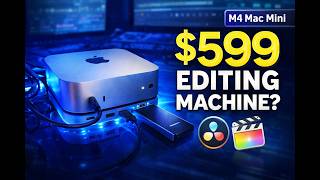 $599 Editing Machine Editing With the M4 Mac Mini