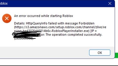 (no longer works!) ￼How to fix Roblox error code 0x00000000