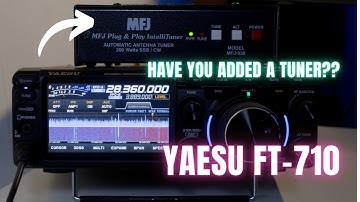 Yaesu FT-710 Auto Tuner Setup