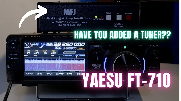 Yaesu FT-710 Auto Tuner Setup