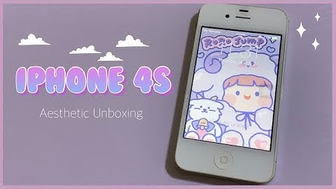 IPHONE 4S UNBOXING IN 2023