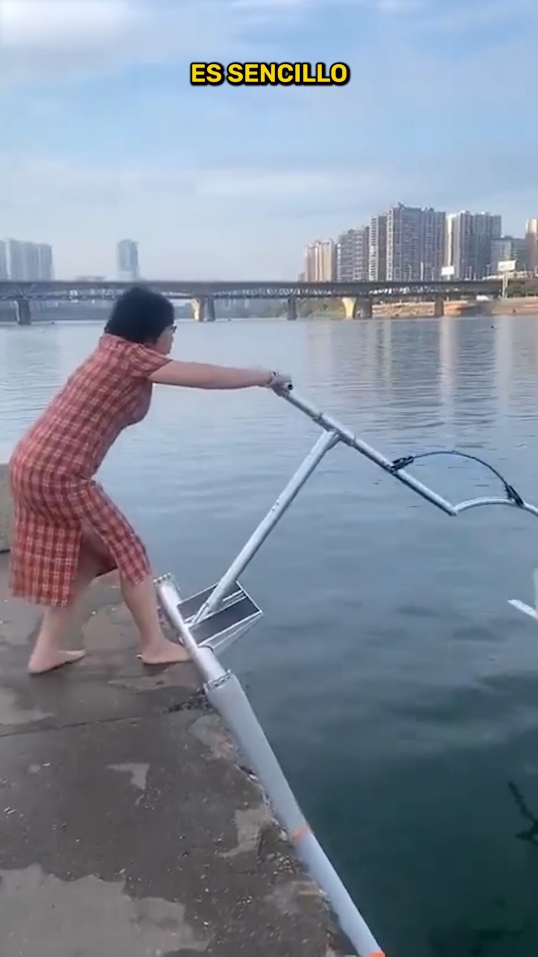La bicicleta que camina sobre el agua… ¿o no? ??