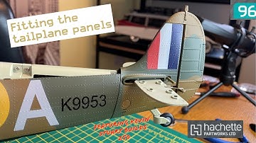 Build a Spitfire Mk1A - Issue 96. A 1/18 Scale model aircraft build by Hachette PartWorks Ltd