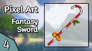 [Pixel Art] - Fantasy sword #4