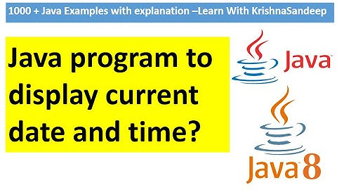 How to dispay current date and time in java(SimpleDateFormat