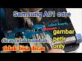 Samsung a01 core tidak bisa dicas || cuma gambar petir saja || dicas tidak nambah