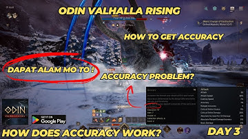 ODIN VALHALLA RISING | How to Increase Accuracy! ( Tagalog )