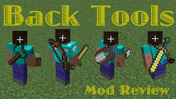 Minecraft 1.4.5: Back Tools Mod Review