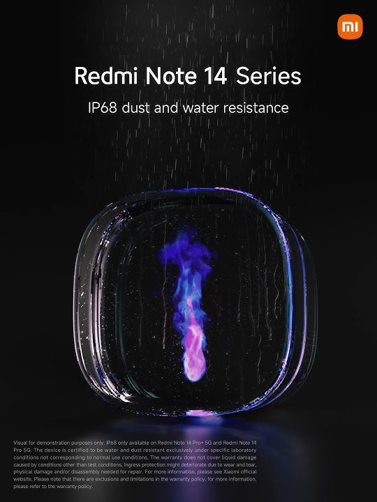 Redmi Note 14 Series | IP68