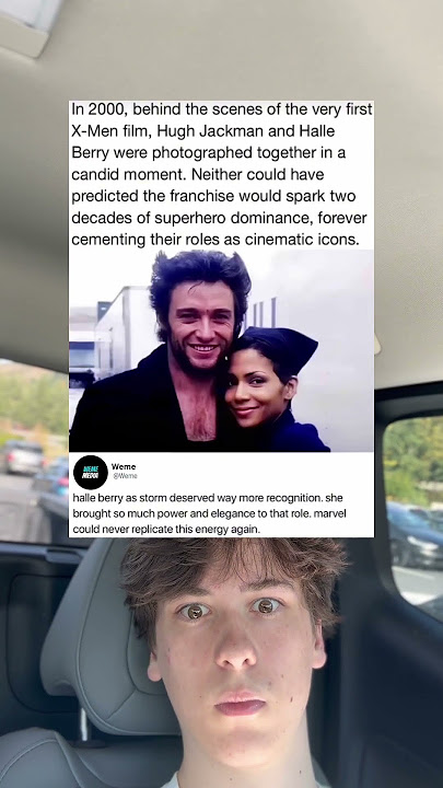 In 2000, behind the scenes of the very first