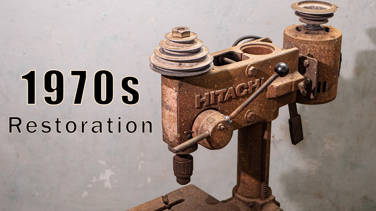 1970s Drill Press Restoration