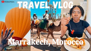 Marrakech Day 1: Hot Air Balloon, Camel Ride, Henna, Berber Breakfast, Room Tour + Travel Guide!