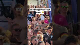 Totally normal sight at the rave 😂🧑‍🍳 #techno #hardtechno #technomusic #edm #rave #technolovers