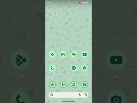 Android 14's emoji wallpaper ripple animation